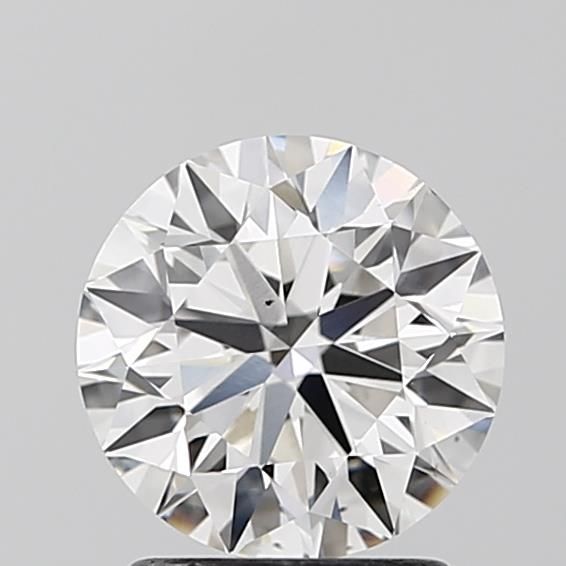 Diamant de taille ronde de 1,73 carat cultivé en laboratoire