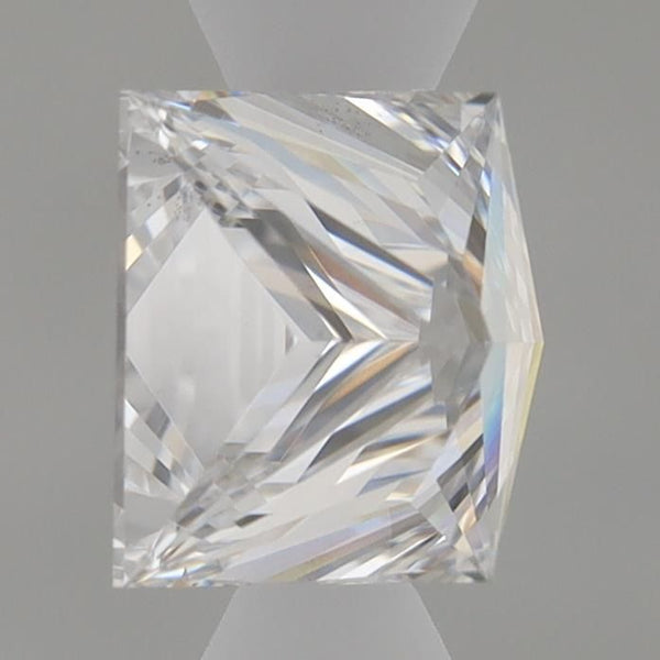 Diamant de taille princesse de 0,52 carat cultivé en laboratoire