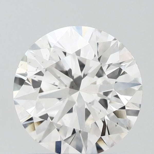 Diamant de taille ronde de 1,15 carat cultivé en laboratoire