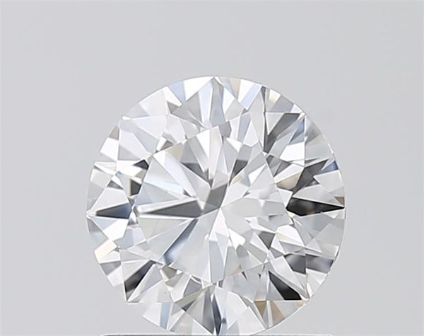 Diamant de taille ronde de 1,1 carat cultivé en laboratoire