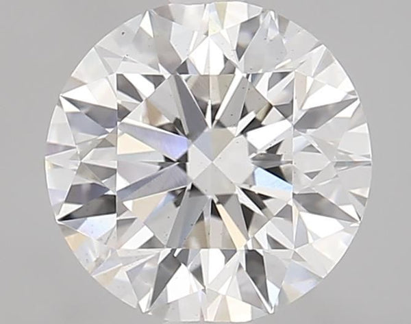 Diamant de forme ronde de 2,61 carats cultivé en laboratoire