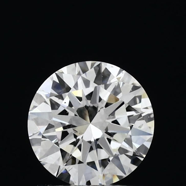 Diamant de taille ronde de 1,01 carat cultivé en laboratoire