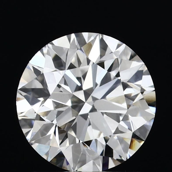 Diamant de taille ronde de 1,56 carat cultivé en laboratoire