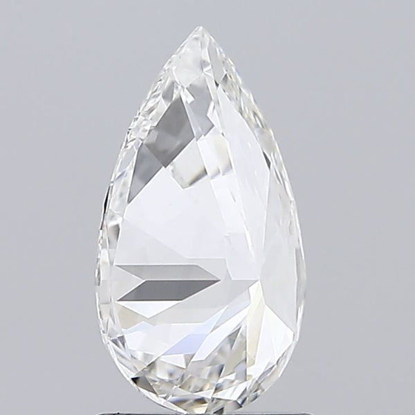 Diamant cultivé en laboratoire de 1,5 carat en forme de poire