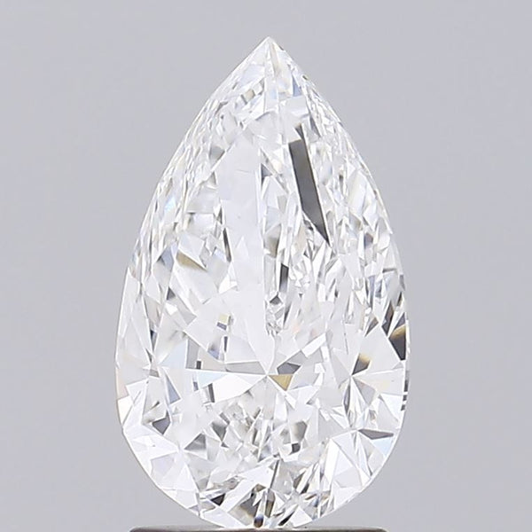 Diamant cultivé de forme poire de 2,13 carats