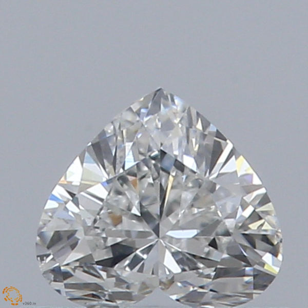 Diamant en forme de cœur de 0,5 carat