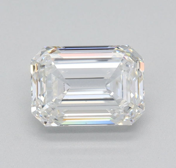 Diamant de taille émeraude de 1,0 carat cultivé en laboratoire