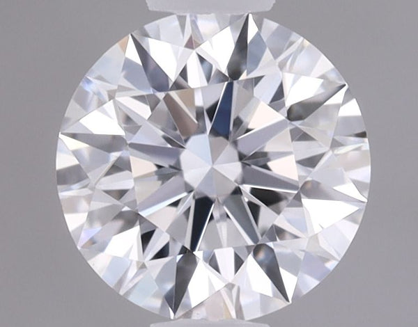 Diamant de taille ronde de 0,51 carat cultivé en laboratoire