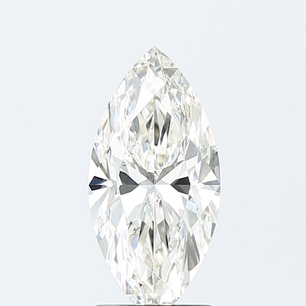 Diamant de taille marquise de 2,04 carats cultivé en laboratoire