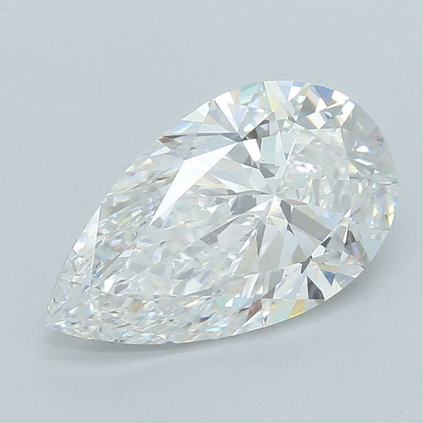 5.03-Carat Pear Shape Lab Grown Diamond