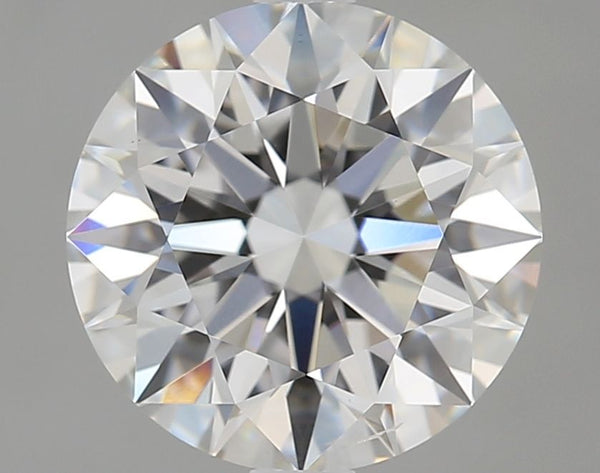 Diamant de taille ronde de 2,0 carats cultivé en laboratoire