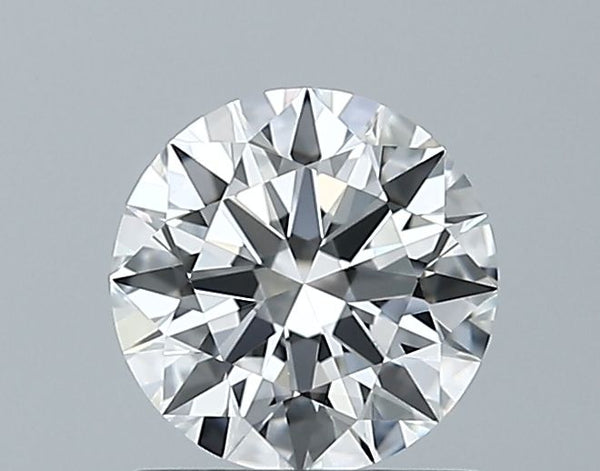 Diamant de taille ronde de 1,01 carat cultivé en laboratoire