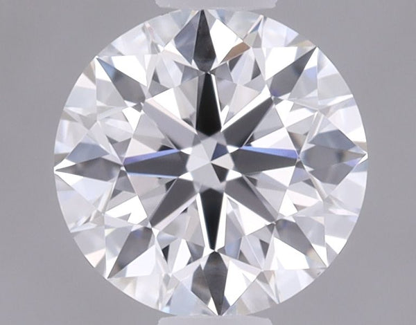 Diamant de taille ronde de 0,51 carat cultivé en laboratoire