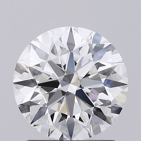 Diamant de taille ronde de 1,5 carat cultivé en laboratoire