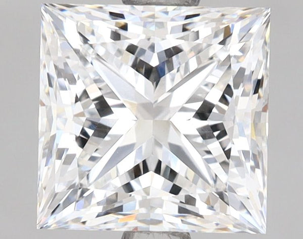 2.62-Carat Princess Shape Lab Grown Diamond