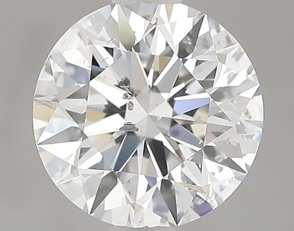 Diamant de taille ronde de 1,62 carat cultivé en laboratoire