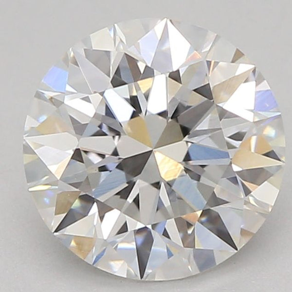 Diamant de taille ronde de 1,07 carat cultivé en laboratoire