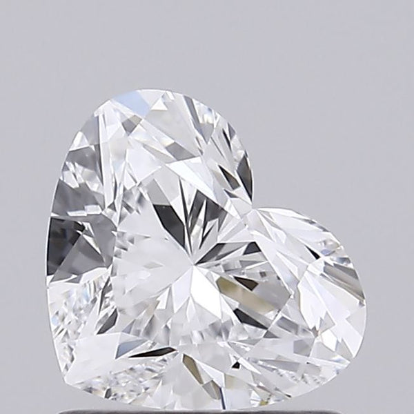 Diamant cultivé en laboratoire de 0,98 carat en forme de cœur