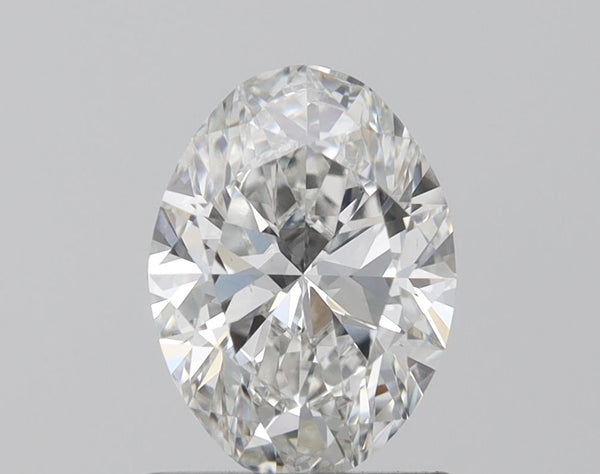 Diamant de taille ovale de 1,0 carat cultivé en laboratoire