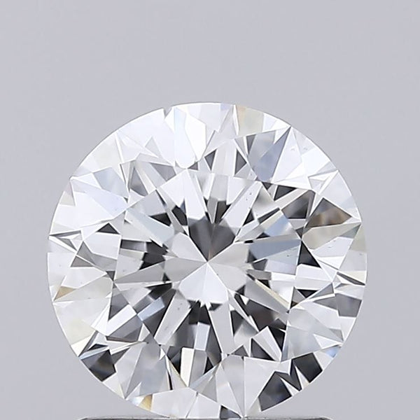 Diamant de taille ronde de 1,46 carat cultivé en laboratoire