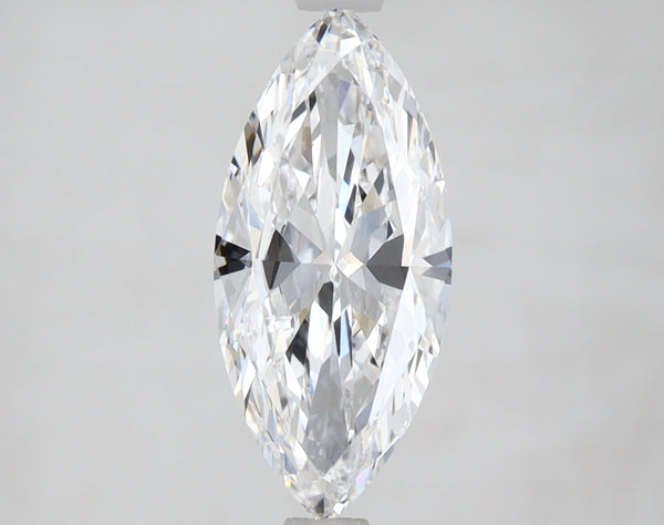 Diamant cultivé en laboratoire de forme marquise de 1,48 carat