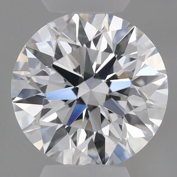 Diamant de taille ronde de 0,51 carat cultivé en laboratoire