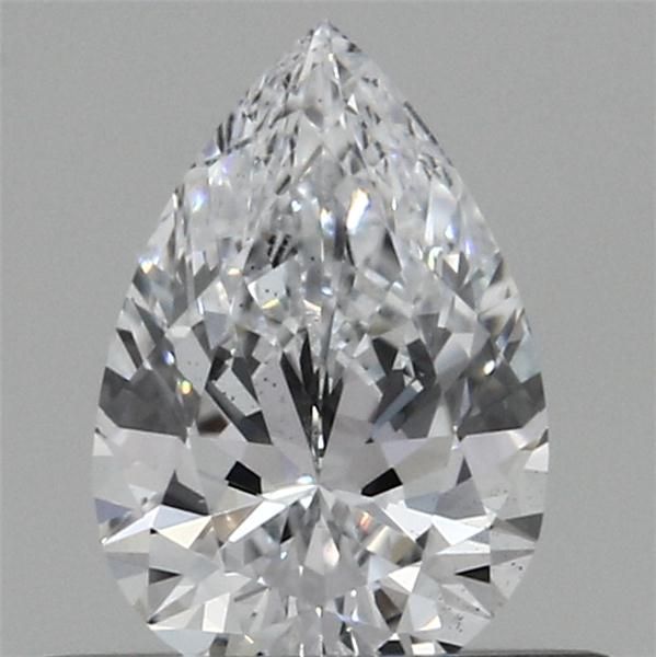 Diamant cultivé en laboratoire de 0,4 carat en forme de poire