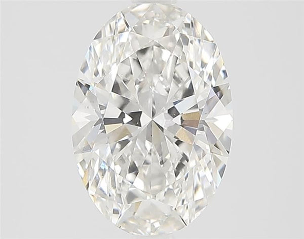 Diamant de taille ovale de 1,68 carat cultivé en laboratoire