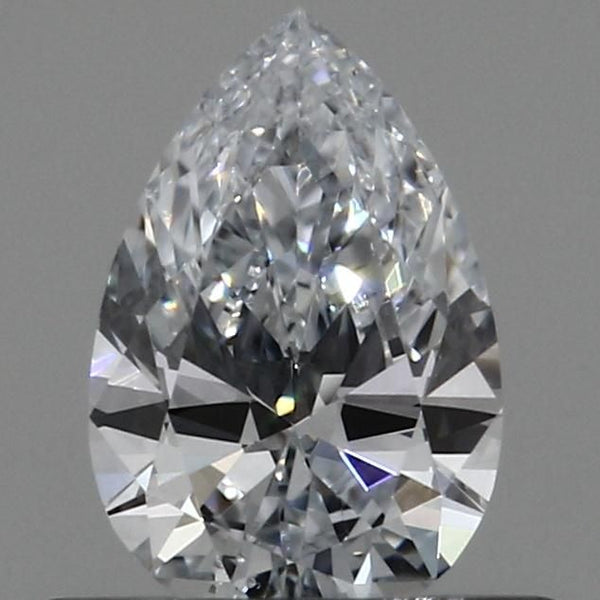 Diamant cultivé en laboratoire de 0,4 carat en forme de poire