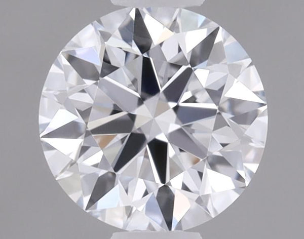 Diamant cultivé de laboratoire de forme ronde de 0,5 carat