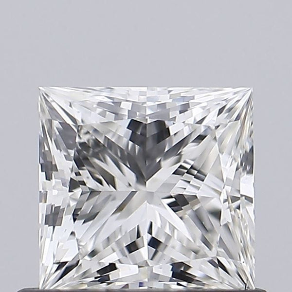 Diamant de taille princesse de 0,7 carat cultivé en laboratoire