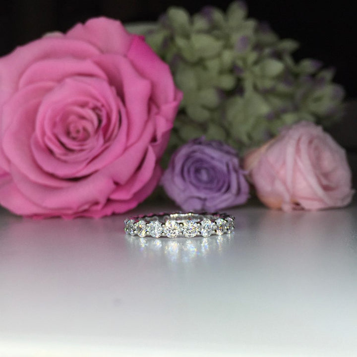 0.10CT EACH Eternity Wedding Ring - BA4 - Roselle Jewelry