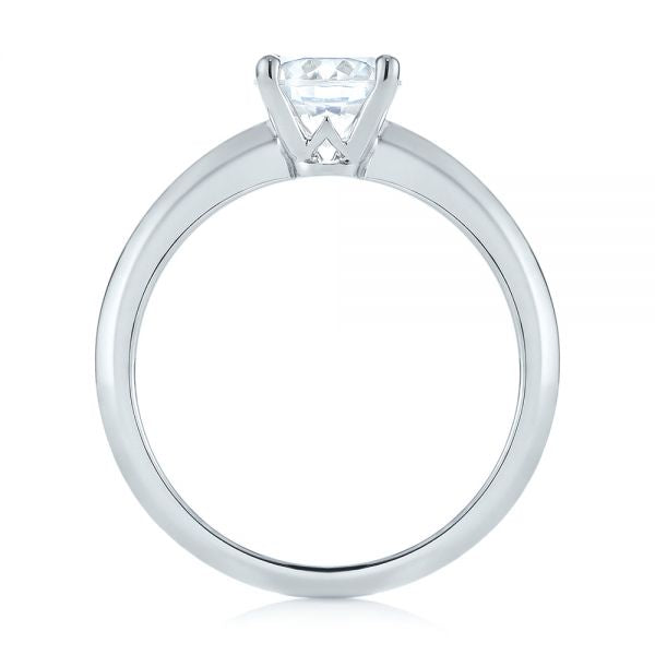 Four Prong Solitaire Diamond Engagement Ring [Setting Only] - EC064 - Roselle Jewelry