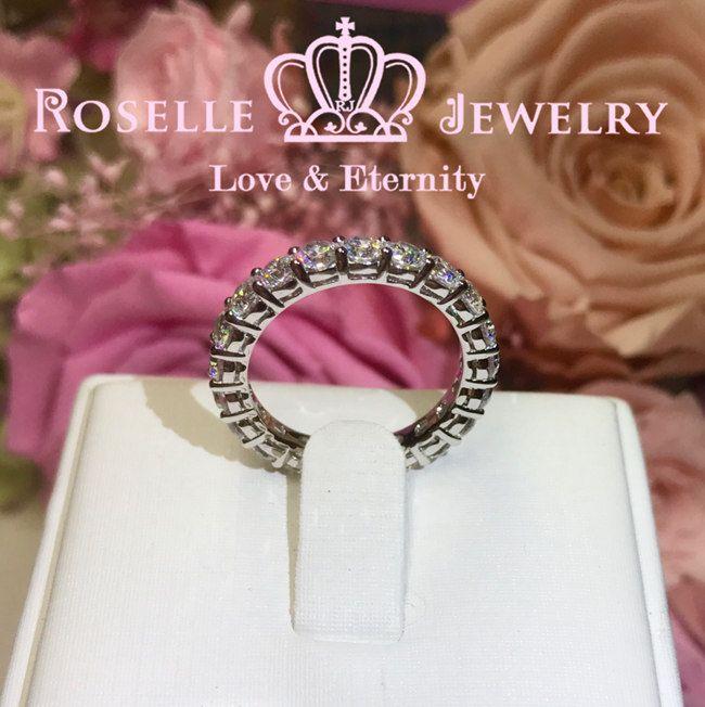 0.10CT EACH Eternity Wedding Ring - BA4 - Roselle Jewelry