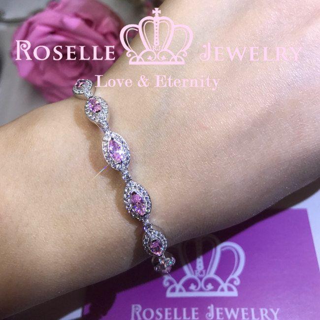 Marquise Half Chain Bracelet - BG3 - Roselle Jewelry